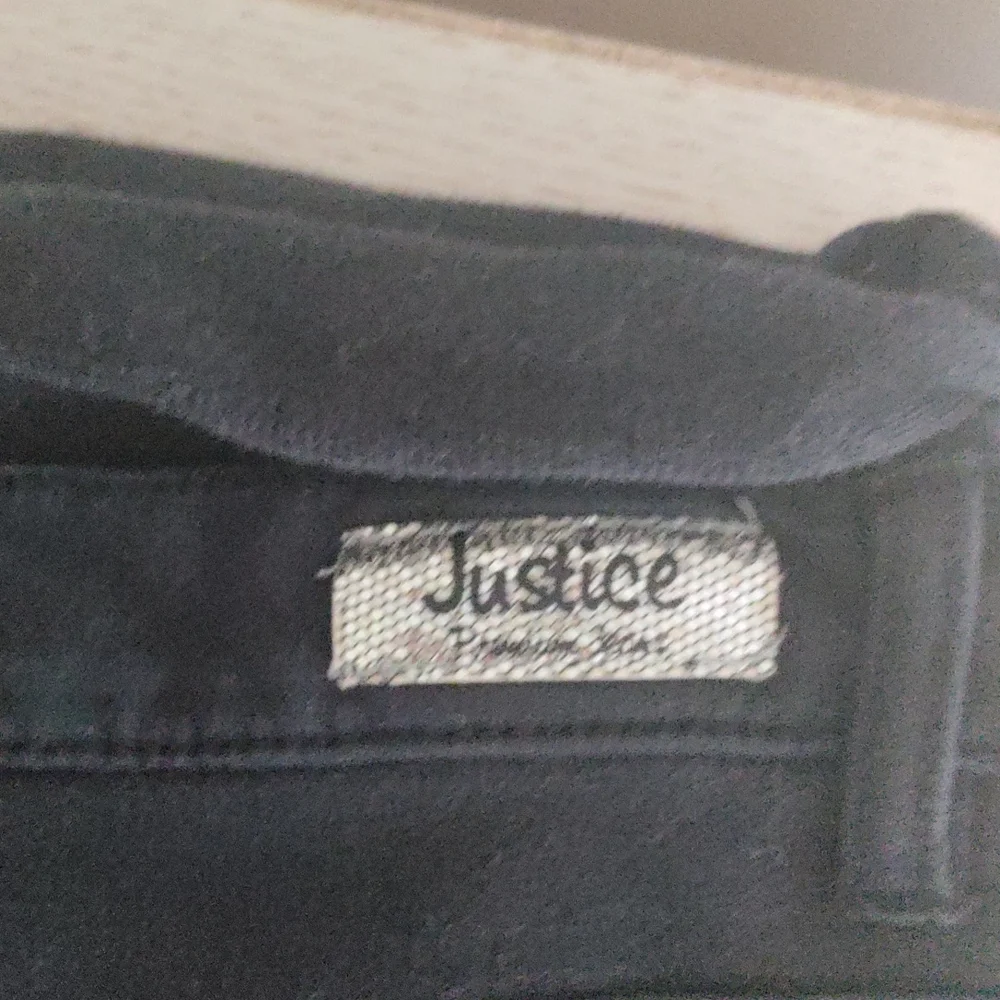 Justice Black Jegging Capris